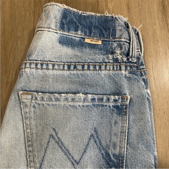 Mother High Waisted Tunnel Vision Sneak Jeans - Picture 4 of 6